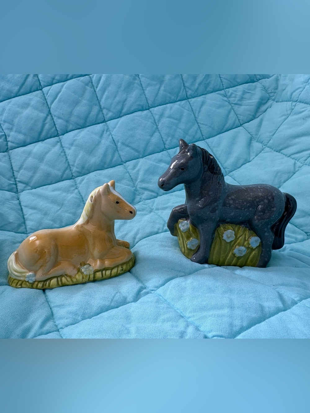 🐴💛 Cute Horse Salt & Pepper Shakers 🧂